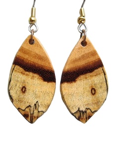 Pendientes colgantes de gota africana, venta al por mayor, lo más nuevo, bohemio, redondo, de madera, declaración, madera exagerada, joyería de madera romántica - Product Image 1