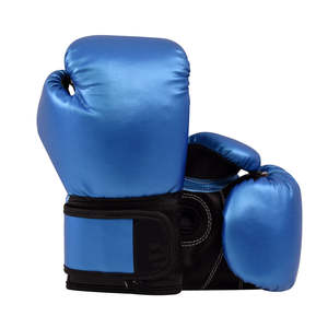 Gants de boxe en cuir tendance et confortables, de haute qualité, couleur personnalisée, respirants, à bas prix, avec fermeture auto-agrippante pour la lutte - Product Image 3