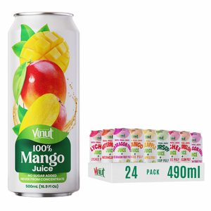 Boisson de jus de fruits 500ml 100%, avec pulpe, sans sucre, marque privée, échantillon gratuit, prix direct d'usine - Product Image 1