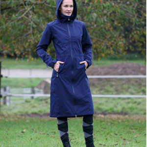 Abrigo de lana impermeable para equitación, cortavientos, chaqueta de invierno para mujer, precio al por mayor - Product Image 1
