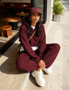 Crop tops pour femmes, sweats à capuche, ensemble 2 pièces, sweat à capuche court zippé, pantalon de survêtement court, vente en gros - Product Image 2
