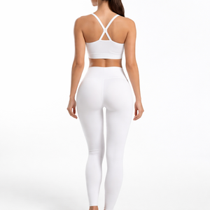 Vêtements de yoga confortables, fournisseur direct d'usine - Vente en gros - Ensembles de yoga personnalisés OEM pour les détaillants - Product Image 2