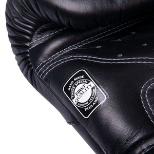Guantes de Boxeo TWINS, Nuevo Diseño, Puño Largo, Personalizados, Negros, de Cuero Genuino, para Entrenamiento Profesional y Sparring - Product Image 6