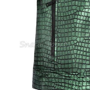 Chaqueta de Cuero Genuino de Lujo para Hombre, Chaqueta de Cuero Suave, Cómoda y Cálida para Invierno, Prenda Exterior de Diseño para Hombres Modernos - Product Image 4