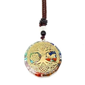 Natural Crystal Necklace for Men & Boys-30 Inch Adjustable <b>Rope</b> <b>Chain</b> - Product Image 3
