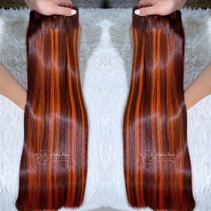Extensions de cheveux pour perruque frontale de qualité supérieure à donneur unique, couleur piano, brut, non traité, offre spéciale d'été - Product Image 5