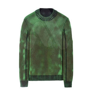 Suéter Premium 100% Algodón con Lavado Ácido para Hombre, Corte Holgado, Estilo Casual Urbano, Transpirable, de Alta Calidad para Invierno - Product Image 1