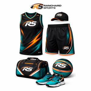 Kit de basketball athlétique conçu pour un jeu intense avec une coupe confortable et des matériaux de qualité supérieure - Product Image 1