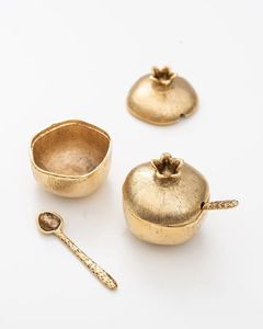 Tazón Plateado con Base de Hoja de Oro, Plato Decorativo para Servir, Decoración Elegante para el Hogar, para Comedor, EN VENTA - Product Image 5