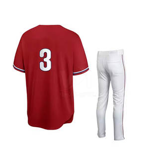 Créez votre propre uniforme de baseball pour équipe, vêtements d'entraînement respirants et à séchage rapide pour adultes. - Product Image 2