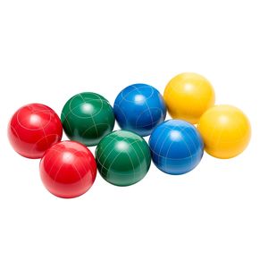 Set di Bocce da 90 mm con 8 Palline in Resina, Pallino Rosso/Verde/Blu/Giallo, 4 Colori, 2 Borse per il Trasporto e Corda di Misurazione, Giochi da Spiaggia - Product Image 3