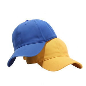 Casquette de baseball unisexe ECONEX SPORTS à 6 panneaux, couleur unie, motif de caractères en relief, ajustement réglable, sergé de coton, décontractée et respirante - Product Image 2