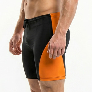 Men Drawstring Waist <b>Compression</b> <b>Shorts</b> Gym Trainer Slim Fit <b>Short</b> Pant Men Sportswear High Support Base Layer <b>Shorts</b> - Product Image 4