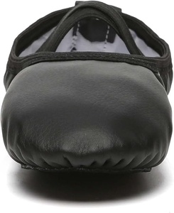Zapatillas de Ballet E2448 de Alta Calidad para Niñas Pequeñas, Cómodas, con Suela de Cuero Genuino y Algodón - Product Image 2
