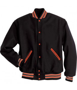2025 Men's Genuine <b>Leather</b> Varsity <b>Jacket</b> Insulated Heating Clothes for Autumn Soft Material Zipper Closure <b>Jacket</b> for man - Product Image 3