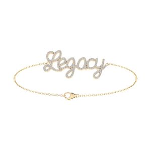 Pulsera de Cristal Gold Legacy para Mujer, Joyería Elegante y a la Moda, Bañada en Oro Amarillo, Accesorio Elegante para Regalo Diario - Product Image 2