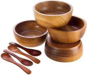 Bon prix, nouveau produit, bol en bois, petits bols en bois, bol en bois d'acacia - Product Image 1