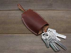 Wholesale <b>Personalized</b> Logo Printed Custom Metal PU Leather <b>Keychain</b> Premium Genuine Leather Keyring for Car Keys Gifts - Product Image 1