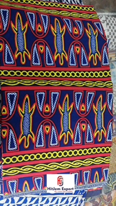 Tissu imprimé à la cire Toghu, tissu Ankara numérique pour vêtements africains, textile haut de gamme pour la fabrication de vêtements, vente en gros, export - Product Image 5