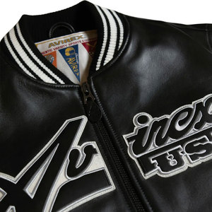 แจ็คเก็ตหนังผู้ชาย Avirex ขายดีที่สุด แฟชั่นฤดูหนาวสุดเท่ ดีไซน์โดดเด่น คุณภาพสูง อุ่นสบาย - Product Image 6