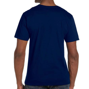 Camiseta de Manga Corta con Cuello en V, Informal, a la Moda, Sencilla, para Hombre, Verano, Cómoda, Transpirable y Versátil, Venta al Por Mayor Personalizada - Product Image 6