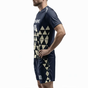 Fabricante de Conjuntos de Camiseta y Pantalones Cortos de Fútbol al por Mayor, Logotipo Personalizado OEM, Proveedor de Uniformes de Fútbol Sublimados Premium a Nivel Mundial - Product Image 2