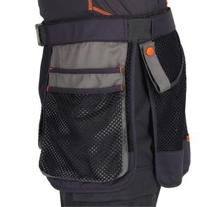 Mesh <b>Tool</b> Belt With Multiple Pockets Breathable Polyester Unisex Waist Bag For Outdoor Activities - Product Image 3