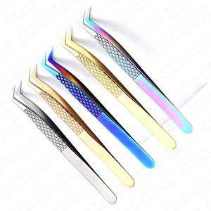 Pinzas para Pestañas Rectas de Alta Calidad, Acero Inoxidable, Herramienta Profesional para Depilación de Cejas, Kit de Precisión al por Mayor - Product Image 3