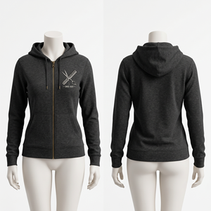 Sweat à capuche unisexe pour barbier, 320 GSM, en molleton de coton et polyester de qualité supérieure, bleu roi - Product Image 6