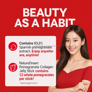 คอลลาเจนทับทิมเยลลี่สติ๊ก30นับกับเปปไทด์ปลาโมเลกุลต่ำและวิตามินซี - Product Image 5