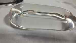 Collier en résine à maillons larges de style moderne, mélange de couleurs, punk, creux, gros maillons épais, longue chaîne, décoration murale - Product Image 3