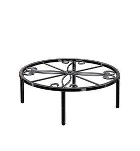 Trusted Manufacturer <b>Classic</b> Iron Planter Stand With Timeless Design For Traditional Homes And Elegant Garden Decoration - Product Image 4