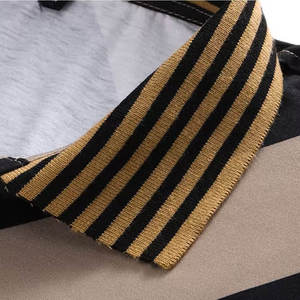 Chemises de golf respirantes brodées à manches courtes pour hommes Econex Sports, logo personnalisé, tissu 60% coton, uniforme ODM, vêtements de travail - Product Image 3