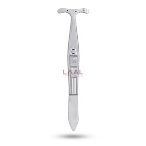 Pince à paupières Mueller-Putter manuelle en acier inoxydable pour chirurgie ophtalmique et chirurgie générale - Product Image 5