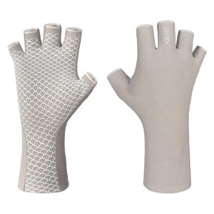 Gants de pêche de haute qualité, nouvelle arrivée, respirants, protection UV, fermeture auto-agrippante, matériau personnalisé, best-seller, gants de sport, OEM - Product Image 2