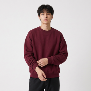 Wholesale custom textured graphic sweatshirt with boxy sweatshirt and graphic sweatshirt for US retailers - Product Image 5