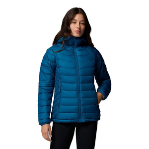 Women Outdoor Puffer Jacket 355 GSM Polyester <b>Quilted</b> Winter Coat Thick Warm Wind Resistant Hiking Travel Streetwear OEM Private - Product Image 2