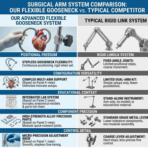 Sistema de Retracción Autoretráctil Leyla |   Instrumento Quirúrgico de Neurocirugía |   Acero Inoxidable - Product Image 4