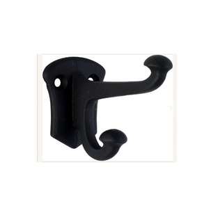 Hot Selling Black Metal Durable Brass <b>Hook</b> Customized Multifunction Furniture Cabinets Wardrobe <b>Hooks</b> Cabinets Bedrooms - Product Image 1