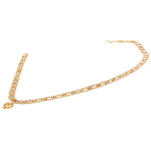 Laxmi 18K Gold Plated Crystal Belly Chain-Fashion Body Jewelry for Party & Wedding - Product Image 2