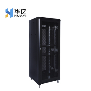 32u máy chủ tủ Rack 19 inch, nhiệm vụ nặng nề Mạng trung tâm dữ liệu Rack với cửa lưới & Quạt làm mát - Product Image 1