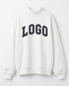 Suéter Oversize de Cuello Alto para Mujer, Ropa de Boutique de Moda, Sensación Suave y Premium, Estilo Contemporáneo, Fabricante - Product Image 1