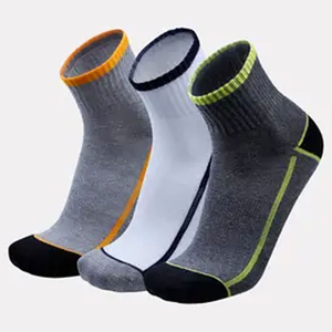 2026 Wholesale <b>Socks</b> Ankle <b>Socks</b> Solid Color Breathable Knitted Spandex <b>Polyester</b> Running Sports <b>Socks</b> for Adults Summer Wear - Product Image 3