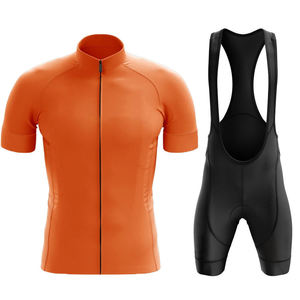 ชุดจักรยานสั่งทำพิเศษสำหรับผู้ชาย ชุดกีฬาครบชุด รวมเสื้อเจอร์ซีย์และกางเกงปั่นจักรยาน - Product Image 1