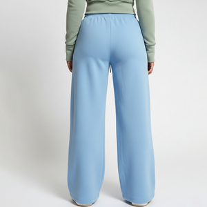 Pantalones Deportivos Personalizados de Felpa 100% Algodón, con Paneles Delanteros con Cierre, Corte Holgado, Pierna Recta, Cintura Elástica - Product Image 6