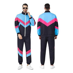 Conjunto Deportivo Retro de los 90 para Hombre, Disfraz de Halloween, Chaqueta Deportiva, Ropa Deportiva Urbana, Chaqueta y Pantalones Deportivos - Product Image 1