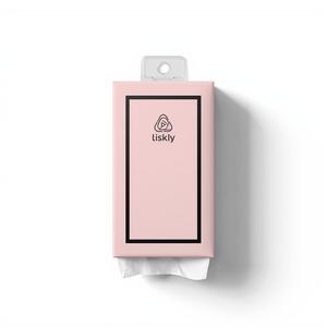 Distributeur mural de mouchoirs en papier Ruby, 3 plis, en pure pâte de bois vierge, boîte de rangement suspendue pour salle de bain, cuisine, maison - Product Image 4