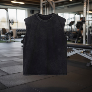100 Cotton Muscle <b>Tank</b> <b>Top</b> <b>Men</b> Summer Bodybuilding Sleeveless Gym Street Wear Birlag Sports - Product Image 4