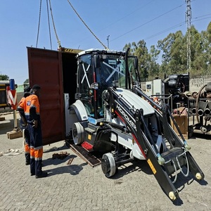 Chargeuse-pelleteuse diesel Hidromek robuste, puissante force de creusement, godet robuste, performance hydraulique fiable - Product Image 4