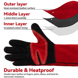 ถุงมือกันลื่นและสวมใส่สบายสำหรับงานก่อสร้าง ราคาสมเหตุสมผล - Product Image 4
